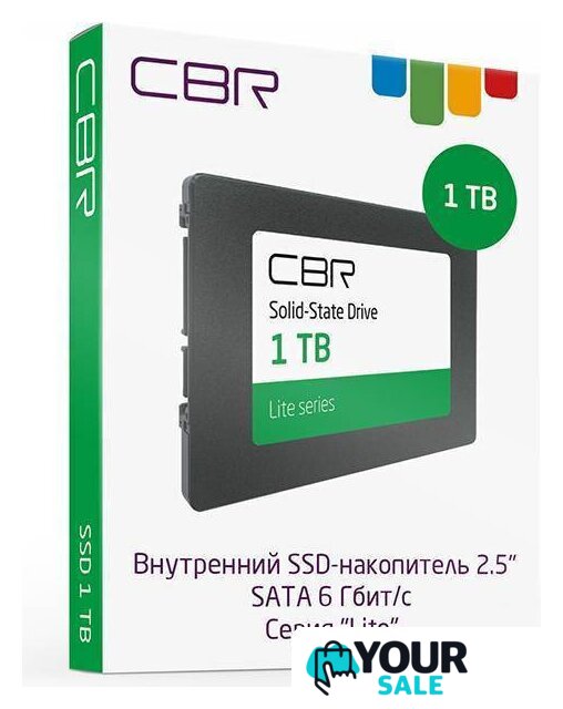 SSD CBR Lite 1TB SSD-001TB-2.5-LT22 - Изображение №4 — Интернет-магазин Your Sale