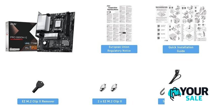 Материнская плата MSI Pro B850M-G - Изображение №6 — Интернет-магазин Your Sale