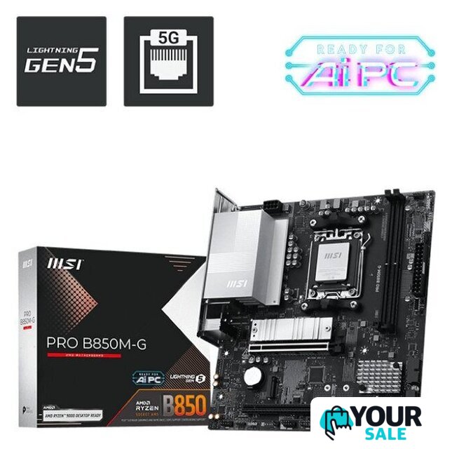 Материнская плата MSI Pro B850M-G - Изображение №5 — Интернет-магазин Your Sale
