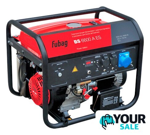 Бензиновый генератор Fubag BS 6600 A ES - Изображение №1 — Интернет-магазин Your Sale