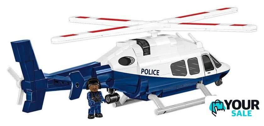 Конструктор Cobi Action Town Bell 429 Police - Изображение №2 — Интернет-магазин Your Sale