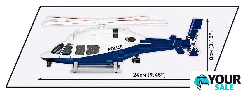 Конструктор Cobi Action Town Bell 429 Police - Изображение №7 — Интернет-магазин Your Sale