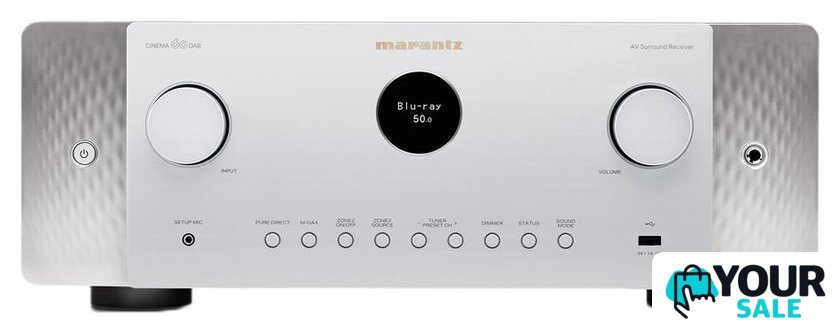 AV ресивер Marantz Cinema 60DAB (серебристый) - Изображение №1 — Интернет-магазин Your Sale