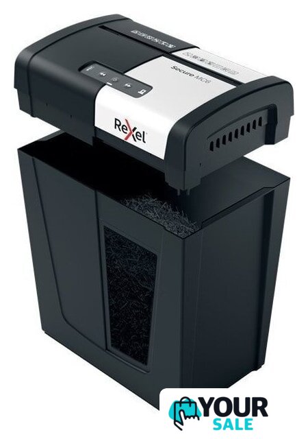 Шредер Rexel Secure MC6 Whisper-Shred - Изображение №5 — Интернет-магазин Your Sale