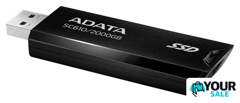 Внешний накопитель ADATA SC610 2TB SC610-2000G-CBK/RD - Изображение №5 — Интернет-магазин Your Sale