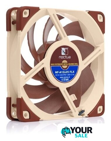 Вентилятор для корпуса Noctua NF-A12x25 FLX - Изображение №3 — Интернет-магазин Your Sale