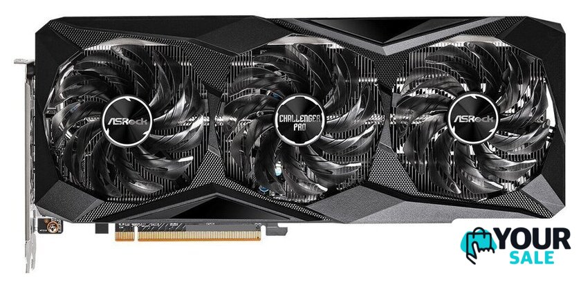 Видеокарта ASRock Radeon RX 7600 Challenger Pro 8GB OC RX 7600 CLP 8GO - Изображение №2 — Интернет-магазин Your Sale