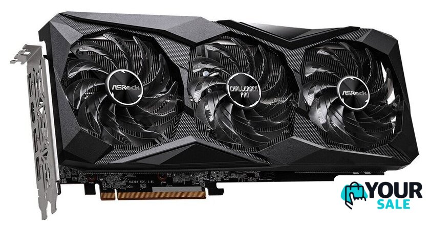 Видеокарта ASRock Radeon RX 7600 Challenger Pro 8GB OC RX 7600 CLP 8GO - Изображение №3 — Интернет-магазин Your Sale