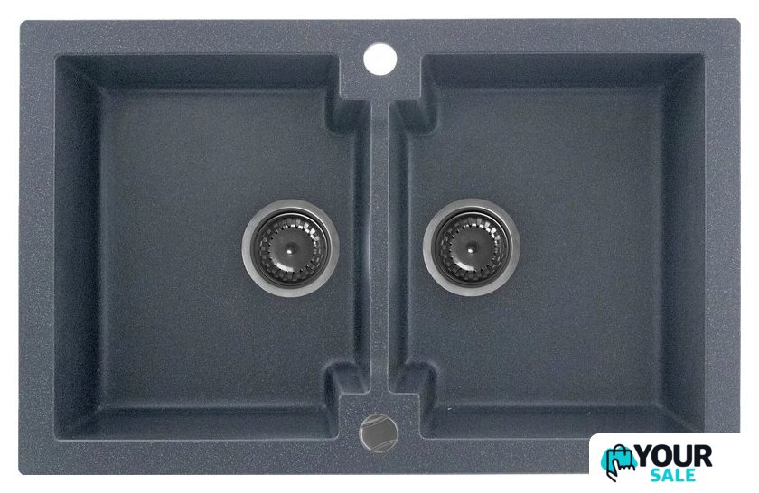 Кухонная мойка Kernau KGS A 80 2B Graphite - Изображение №1 — Интернет-магазин Your Sale