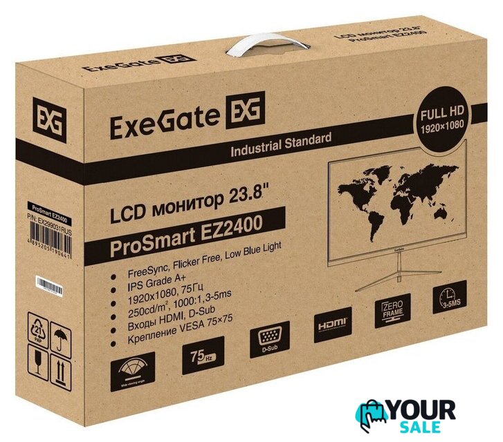 Монитор ExeGate ProSmart EZ2400 EX299031RUS - Изображение №9 — Интернет-магазин Your Sale