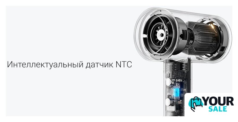 Фен Xiaomi High-speed Ionic Hair Dryer GSHGL01LX (европейская версия, белый) - Изображение №11 — Интернет-магазин Your Sale