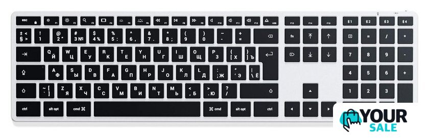 Клавиатура Satechi Slim X3 (серебристый) - Изображение №1 — Интернет-магазин Your Sale