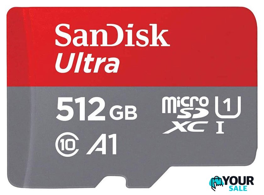 Карта памяти SanDisk Ultra SDSQUAC-512G-GN6MN microSDXC 512GB - Изображение №1 — Интернет-магазин Your Sale