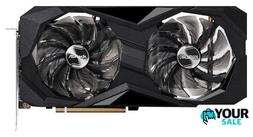 Видеокарта ASRock Radeon RX 6600 Challenger D 8GB RX6600 CLD 8G - Изображение №1 — Интернет-магазин Your Sale