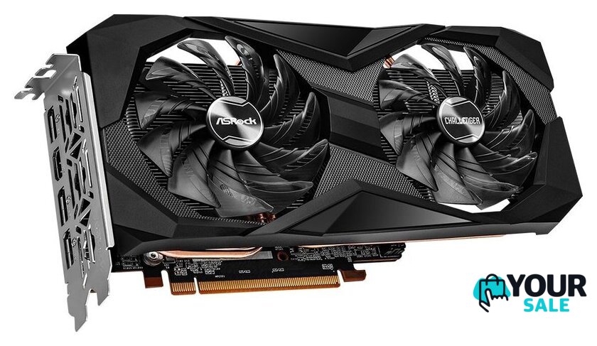Видеокарта ASRock Radeon RX 6600 Challenger D 8GB RX6600 CLD 8G - Изображение №2 — Интернет-магазин Your Sale