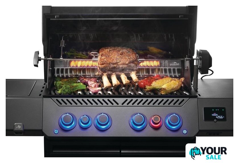 Газовый гриль для дачи Napoleon Prestige 500 Connected RSIB P500VXRSIBPK-PL-PHM - Изображение №10 — Интернет-магазин Your Sale