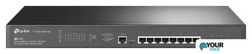 Управляемый коммутатор уровня 2+ TP-Link TL-SG3210XHP-M2 - Изображение №1 — Интернет-магазин Your Sale