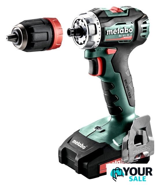 Дрель-шуруповерт Metabo BS 18 L BL Q 602327500 (с 2-мя АКБ, кейс) - Изображение №2 — Интернет-магазин Your Sale