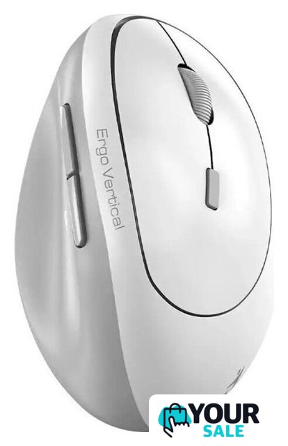 Вертикальная мышь Genius Ergo 8350S (белый/серый) - Изображение №1 — Интернет-магазин Your Sale
