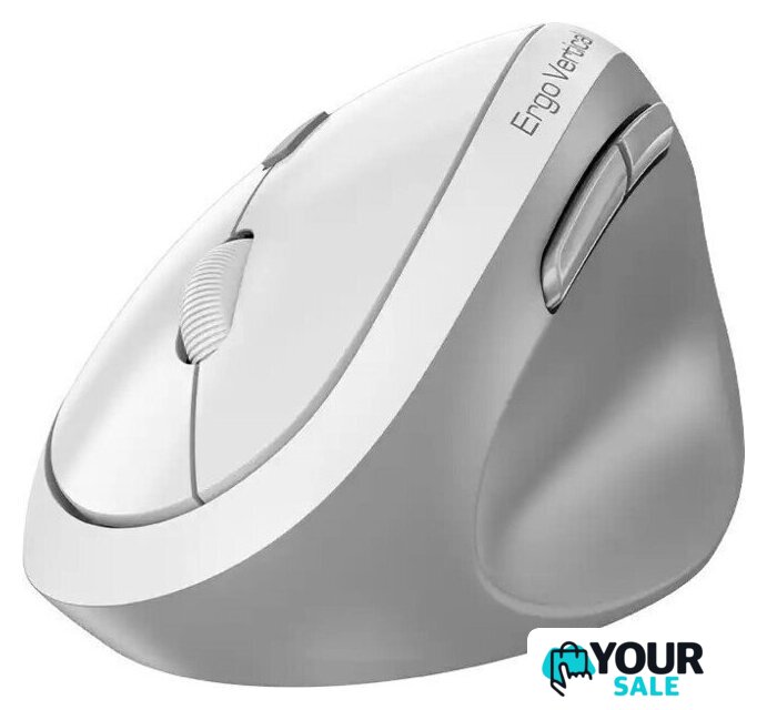 Вертикальная мышь Genius Ergo 8350S (белый/серый) - Изображение №4 — Интернет-магазин Your Sale