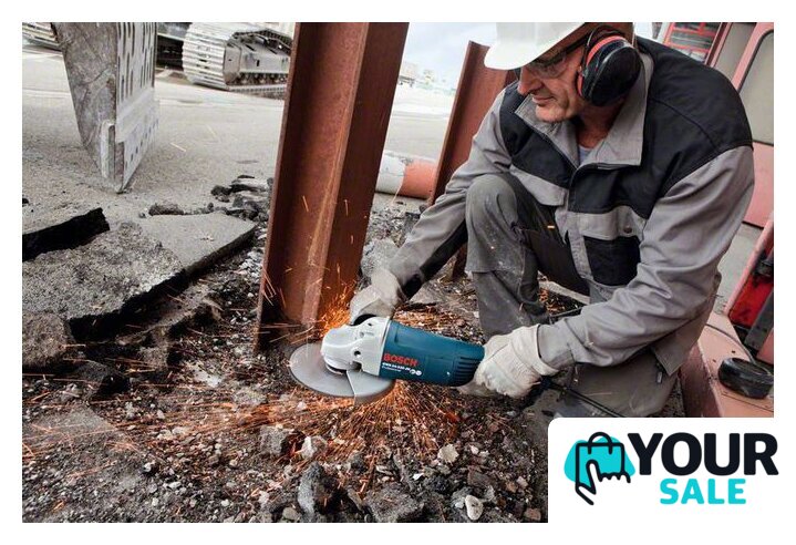 Угловая шлифмашина Bosch GWS 24-230 JH Professional (0601884203) - Изображение №3 — Интернет-магазин Your Sale