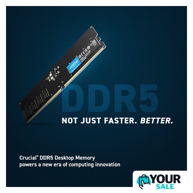 Оперативная память Crucial 16ГБ DDR5 4800 МГц CB16GU4800 - Изображение №2 — Интернет-магазин Your Sale