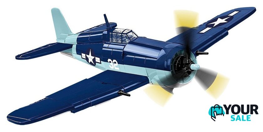 Конструктор Cobi Historical Collection WWII Grumman F6F Hellcat - Изображение №2 — Интернет-магазин Your Sale
