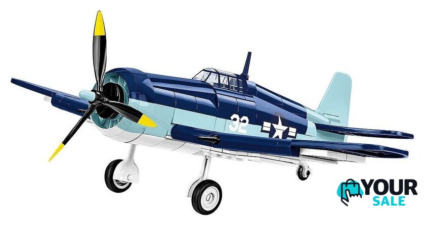 Конструктор Cobi Historical Collection WWII Grumman F6F Hellcat - Изображение №3 — Интернет-магазин Your Sale