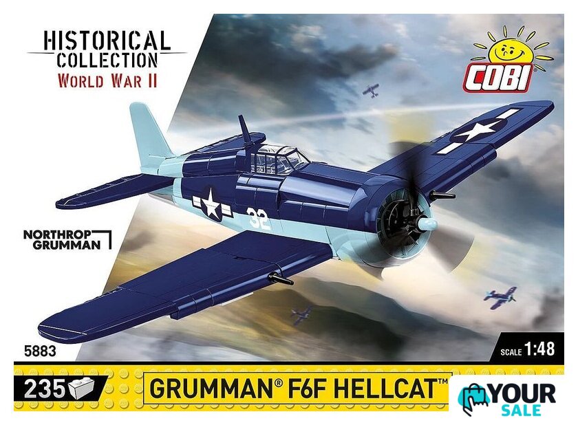 Конструктор Cobi Historical Collection WWII Grumman F6F Hellcat - Изображение №1 — Интернет-магазин Your Sale
