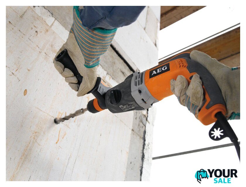 Перфоратор AEG Powertools KH 28 Super XE 4935428190 - Изображение №6 — Интернет-магазин Your Sale