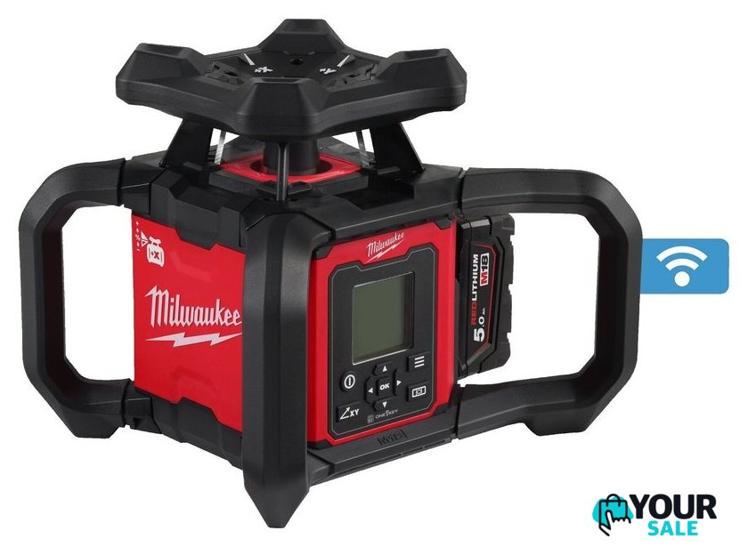 Лазерный нивелир Milwaukee M18 RLOHV1200-501C 4933493204 (с 1-им АКБ, кейс) - Изображение №3 — Интернет-магазин Your Sale