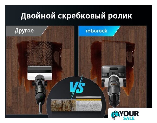 Вертикальный моющий пылесос Roborock Wet and Dry Vacuum Cleaner F25 Ace WD5M2A512-02 (с русской озвучкой) - Изображение №31 — Интернет-магазин Your Sale