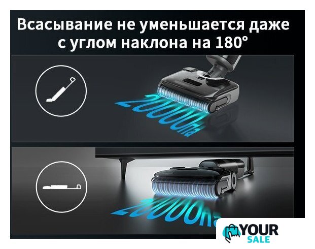 Вертикальный моющий пылесос Roborock Wet and Dry Vacuum Cleaner F25 Ace WD5M2A512-02 (с русской озвучкой) - Изображение №37 — Интернет-магазин Your Sale