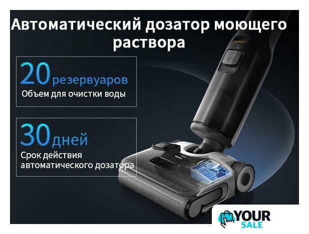 Вертикальный моющий пылесос Roborock Wet and Dry Vacuum Cleaner F25 Ace WD5M2A512-02 (с русской озвучкой) - Изображение №44 — Интернет-магазин Your Sale