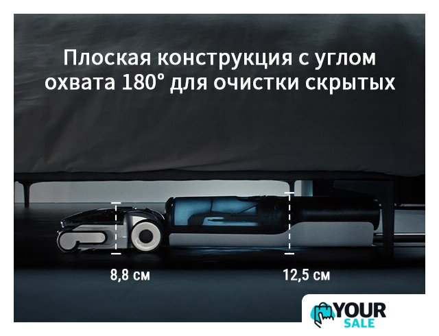 Вертикальный моющий пылесос Roborock Wet and Dry Vacuum Cleaner F25 Ace WD5M2A512-02 (с русской озвучкой) - Изображение №34 — Интернет-магазин Your Sale
