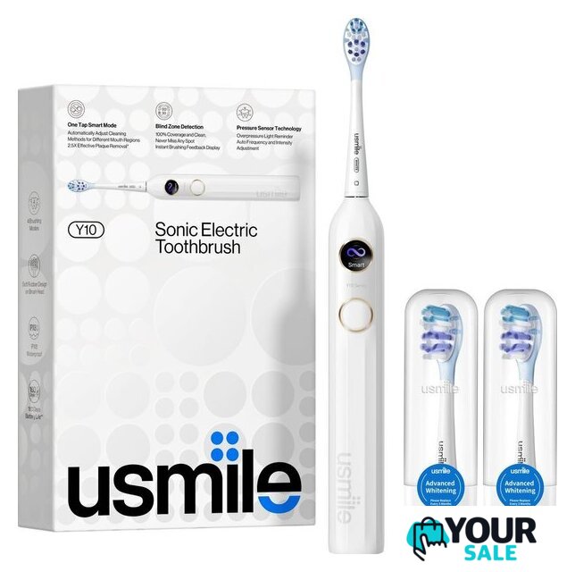 Электрическая зубная щетка Usmile Y10 (белый) - Изображение №6 — Интернет-магазин Your Sale