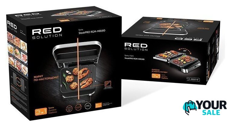 Электрогриль RED Solution SteakPro RGM-M819D - Изображение №31 — Интернет-магазин Your Sale