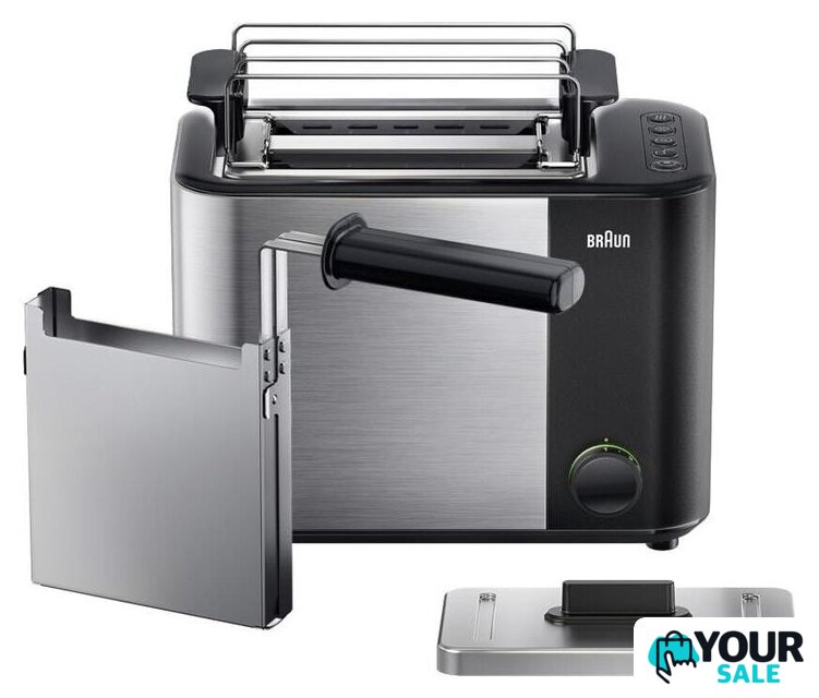 Тостер Braun HT5015BK - Изображение №1 — Интернет-магазин Your Sale