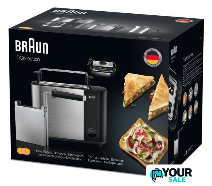 Тостер Braun HT5015BK - Изображение №12 — Интернет-магазин Your Sale