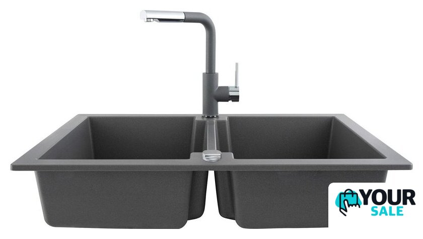 Кухонная мойка Kernau KGS A 80 2B Grey Metallic - Изображение №2 — Интернет-магазин Your Sale