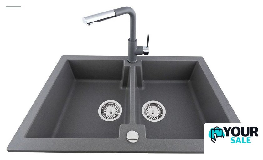 Кухонная мойка Kernau KGS A 80 2B Grey Metallic - Изображение №3 — Интернет-магазин Your Sale