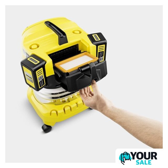 Пылесос Karcher WD 4-18 S Dual Battery Set 1.628-626.0 - Изображение №3 — Интернет-магазин Your Sale