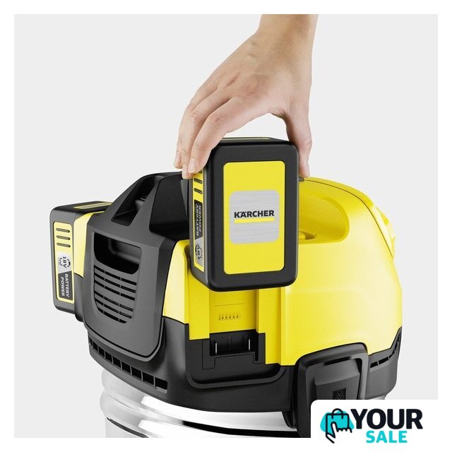 Пылесос Karcher WD 4-18 S Dual Battery Set 1.628-626.0 - Изображение №2 — Интернет-магазин Your Sale