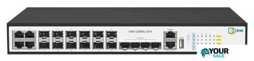 Управляемый коммутатор 3-го уровня SNR SNR-S2995G-12FX - Изображение №1 — Интернет-магазин Your Sale