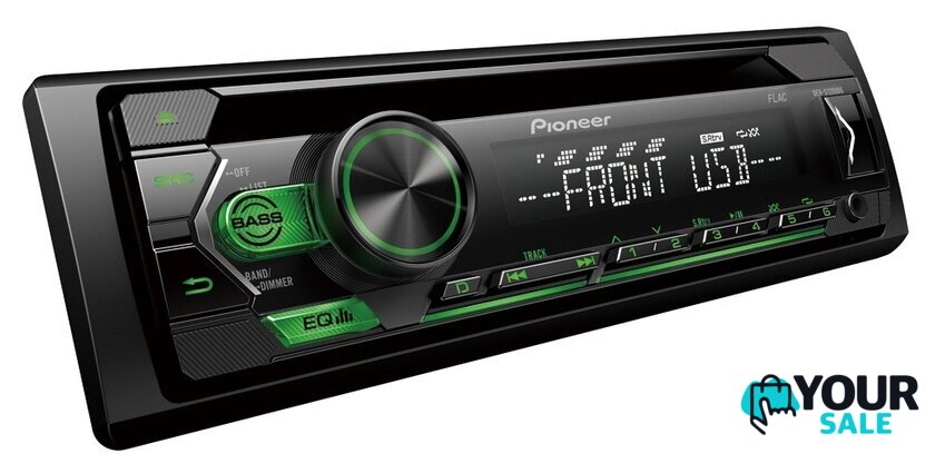 CD/MP3-магнитола Pioneer DEH-S120UBG - Изображение №2 — Интернет-магазин Your Sale