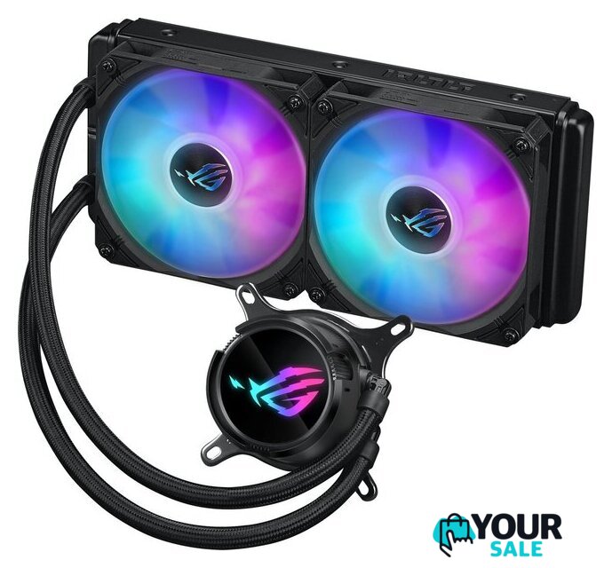 Система жидкостного охлаждения для процессора ASUS ROG Strix LC III 240 ARGB - Изображение №2 — Интернет-магазин Your Sale