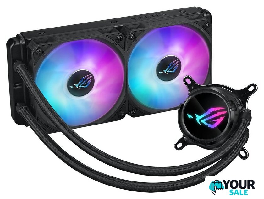 Система жидкостного охлаждения для процессора ASUS ROG Strix LC III 240 ARGB - Изображение №3 — Интернет-магазин Your Sale