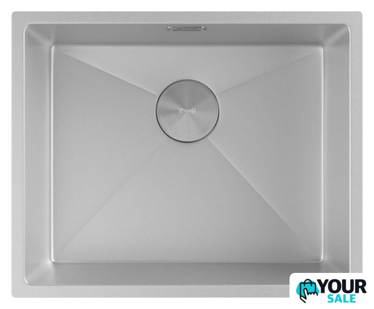 Кухонная мойка ZorG Zerox 54 U / IF Zurinox Steel - Изображение №3 — Интернет-магазин Your Sale