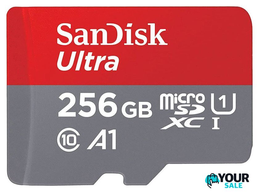 Карта памяти SanDisk Ultra SDSQUAC-256G-GN6MN microSDXC 256GB - Изображение №1 — Интернет-магазин Your Sale