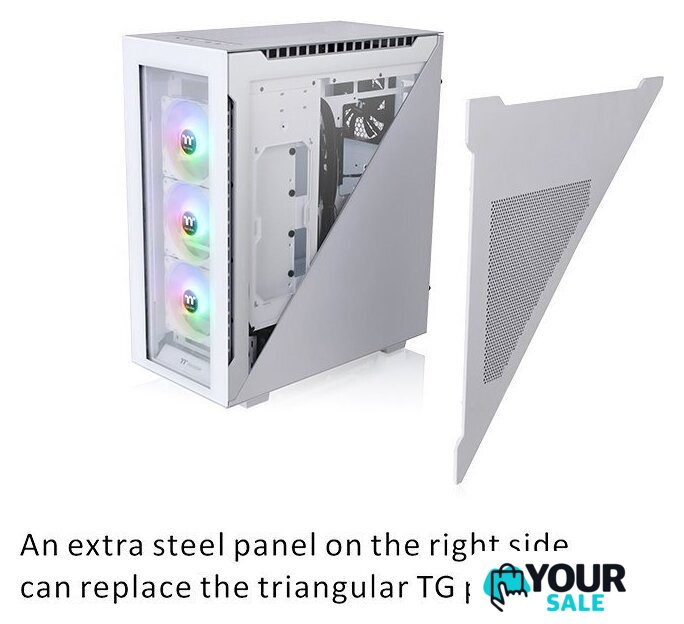 Корпус Thermaltake Divider 500 TG ARGB CA-1T4-00M6WN-01 - Изображение №3 — Интернет-магазин Your Sale